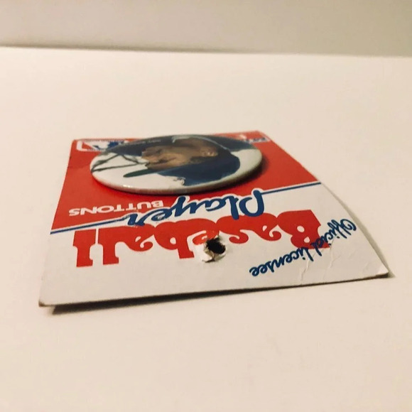 Vtg Dave Winfield Baseball Player Button  Toronto Blue Jays - Picture 9 of 12